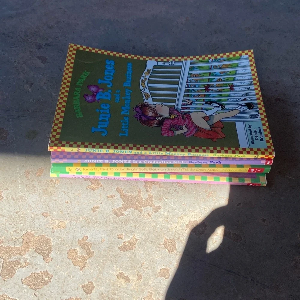 4 Junie B Jones books!
